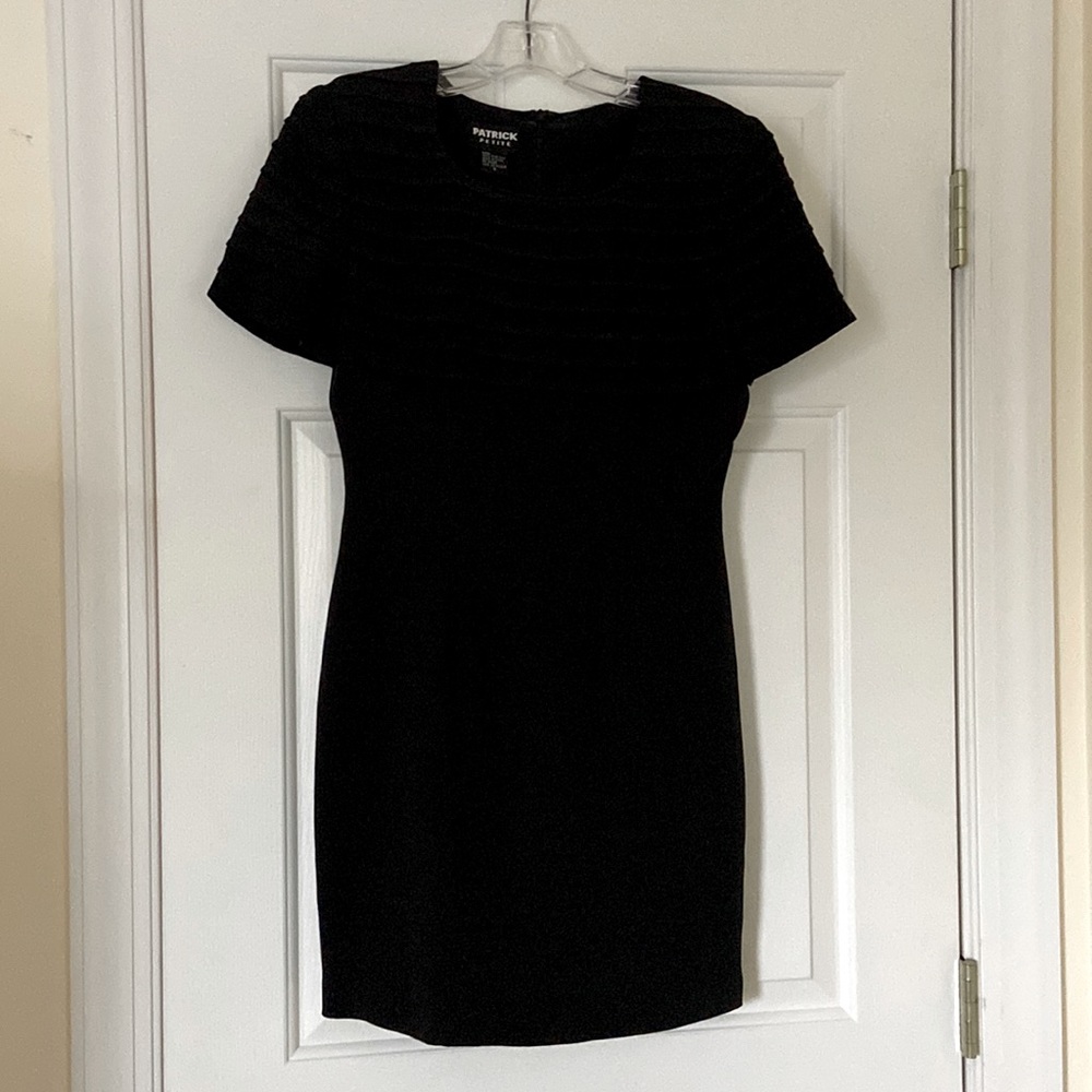 Patrick Petite Black Coctail Dress